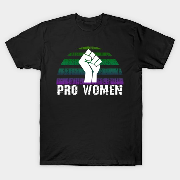 Pro choice, pro women. Power fist T-Shirt by BlaiseDesign